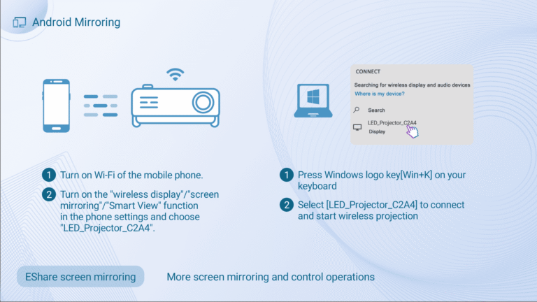 WBiPro User Manual - Setup Android Mirroring 2 b