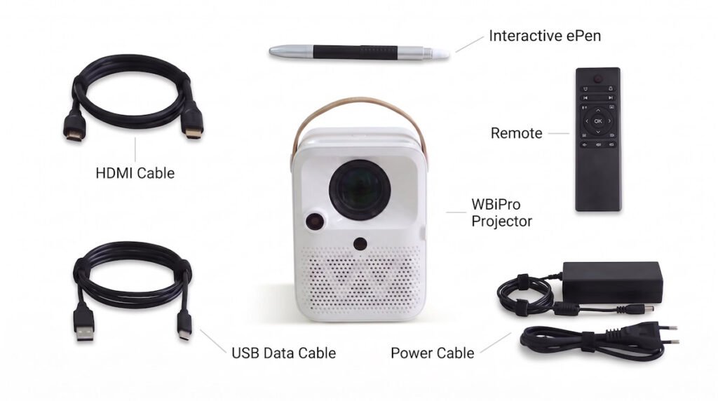 WBiPro Interactive Smart Projector - System Overview & Quick Start Guide